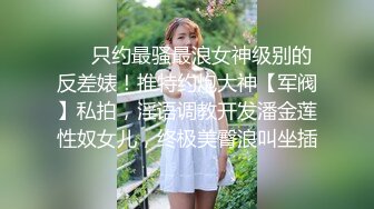 ❤️只约最骚最浪女神级别的反差婊！推特约炮大神【军阀】私拍，淫语调教开发潘金莲性奴女儿，终极美臀浪叫坐插