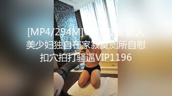 [MP4/294M]12/6最新 新人美少妇独自在家寂寞厕所自慰扣穴拍打骚逼VIP1196