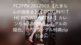 FC2PPV 2812903 【たまらんが過ぎる】【 DOKUN!!! THE PRIVATE EXTRA 】カレンちゃん / 22歳 / モデルの場合。②(別アングル特典zip付き)