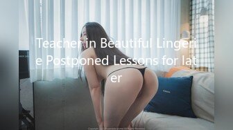 Teacher in Beautiful Lingerie Postponed Lessons for later