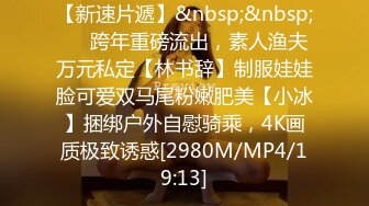 【新速片遞】&nbsp;&nbsp;⚡⚡跨年重磅流出，素人渔夫万元私定【林书辞】制服娃娃脸可爱双马尾粉嫩肥美【小冰】捆绑户外自慰骑乘，4K画质极致诱惑[2980M/MP4/19:13]