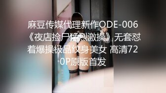 麻豆传媒代理新作ODE-006《夜店捡尸猛烈激操》无套怼着爆操极品纹身美女 高清720P原版首发