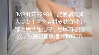 [MP4]STP29891 颜值超高新人美女！肉肉身材皮肤白嫩！穿上黑丝翘肥臀，舔屌自慰扣穴，张开双腿爆插 VIP0600