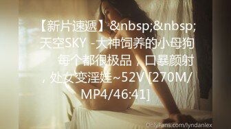 【新片速遞】&nbsp;&nbsp; 天空SKY -大神饲养的小母狗❤️ 每个都很极品，口暴颜射，处女变淫娃~52V [270M/MP4/46:41]