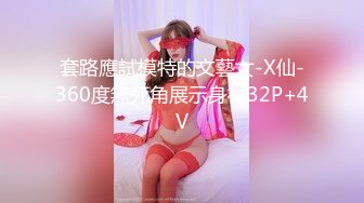 套路應試模特的文藝女-X仙-360度無死角展示身材32P+4V